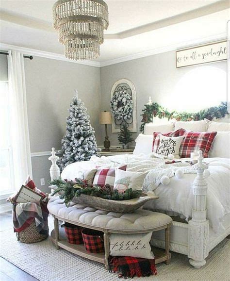 christmas bedroom decorating ideas pinterest